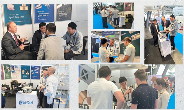 GripSealAppearing at the European industry event, empowering the European new energy industry chain with fast sealing technology
