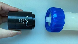 Hemodialyzer airtightness test quick seal joint