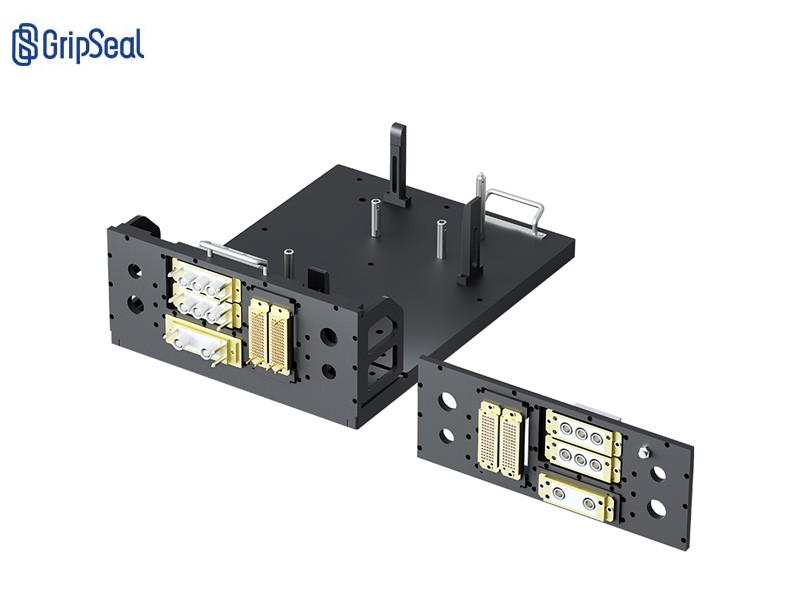 Pneumatic-electro-hydraulic docking system Pneumatic-electro-hydraulic docking system