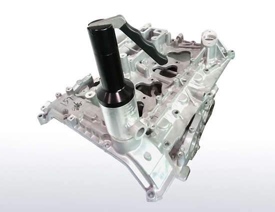 Auto parts testing quick connection solution