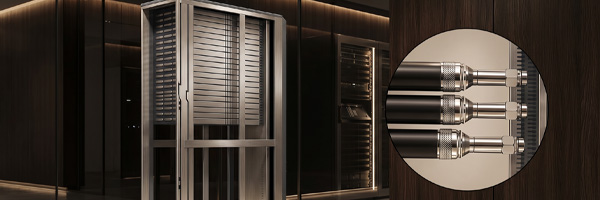 Internal rack cooling line