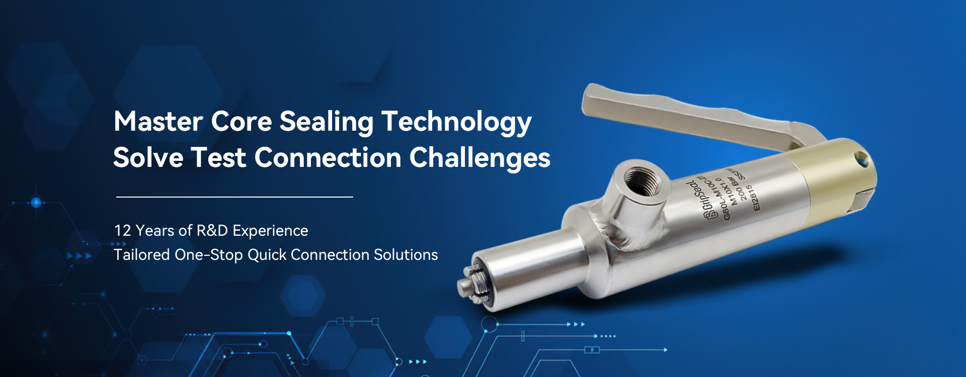 GripSeal utilises core sealing technology to solve the challenges of inspecting connections