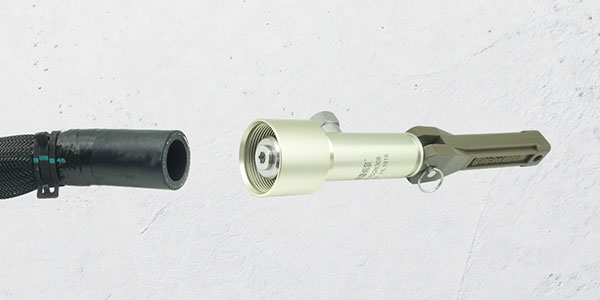 Leak Detection of Automotive Hose, Application of GripSeal Quick Seal Joint