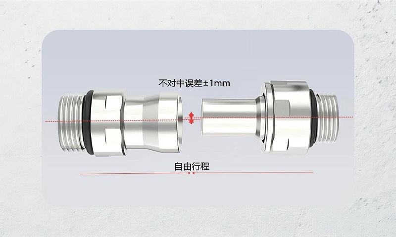 GripSealC71seriesUQDBLiquid cooled connector