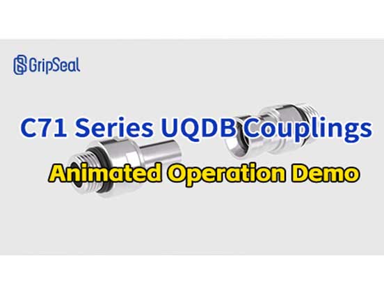 C71 Series UQDB Liquid Cooled Couplings - Introduction Demo